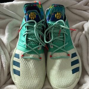 Men  Adidas Harden Vol. 2 Vision Teal Sneakers B28106